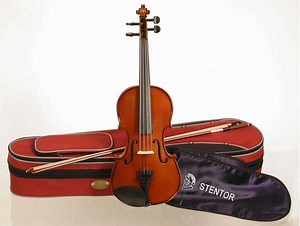Stentor Student II 4/4 Size Violin Outfit - Antique Chestnut | Better Music