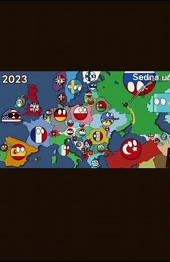 Evolution of Europe (1900-2023)