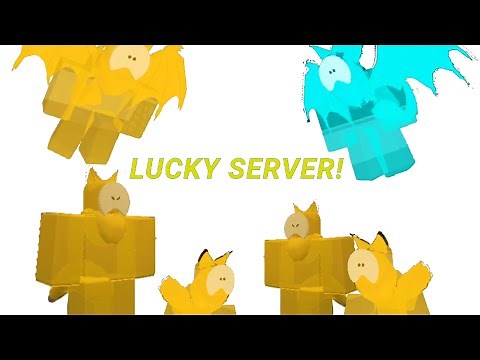 the luckiest server in kaiju paradise! ROBLOX