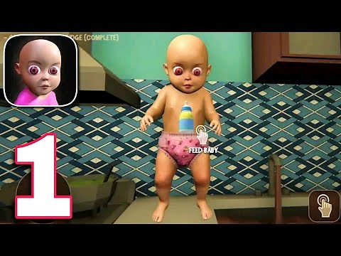 Baby in Pink Horror Game : Scary Babysitting Games - Gameplay Walkthrough Part 1 - Night 1 & 2