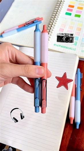 Dòng này viết mượt mà khô nhanh trong 1s thui ý ✨#butgel #bubi #butgelhocsinh #stationery #study