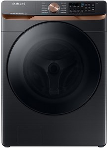 Samsung 5 Cu. Ft. Brushed Black Extra Large Capacity Smart Front Load Washer With Super Speed Wash & Steam - WF50BG8300AVUS
