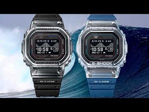 Casio G-Shock G-Lide GBX-H5600-1 dan GBX-H5600-2 with MIP LCD and Heart Rate Monitor