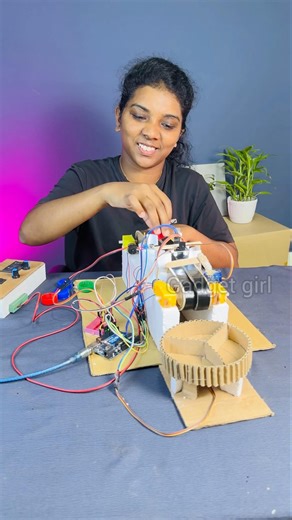 DIY Color Detection & Sorting System #schoolproject #experiment #arduinoproject