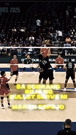 478K views · 9.1K reactions | Sobrang bilis ng bullet serve ni Marck Espejo, automatic point sa bawat palo!  #MARCKESPEJO #ALASPILIPINAS #history #volleyballplayer #volleyballtraining | Volleyball Replay | Facebook