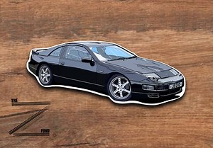 2” Vinyl Sticker - Autotun3d’s 300zx - Etsy Canada