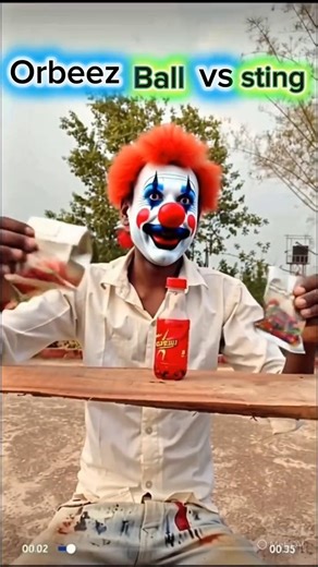 Orbeez ball in sting test #experiment #cricket #facts #ball #funny #experiements #arunfunlab