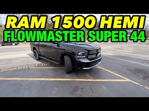 2016 RAM 1500 5.7L HEMI DUAL EXHAUST w/ FLOWMASTER SUPER 44!