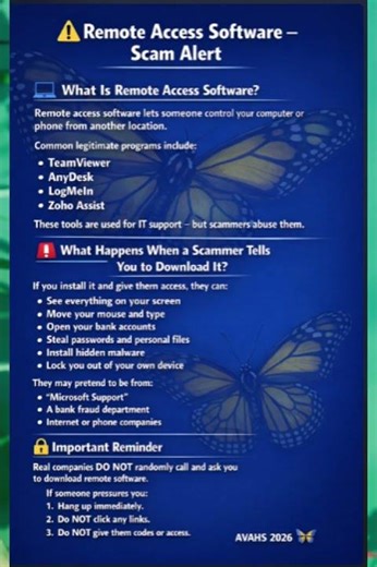 HOW SCAMMERS USE REMOTE SOFTWARE