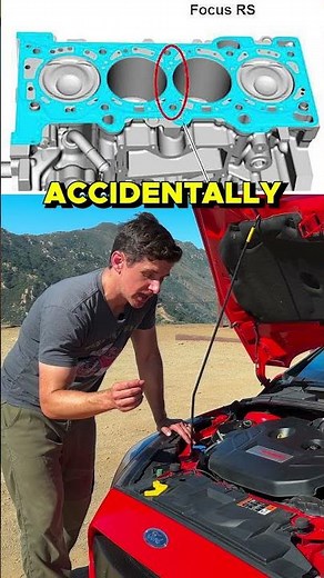 Ford Focus RS Does Not Have A Mustang Engine #shorts