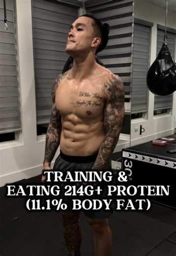 A full day of training & everything I ate to get over 214g of protein today 🥩 (I don’t have pho everyday but skipped the hoisin sauce and cooked extra lean sirloin for more protein and less calories) MACROS FOR THE DAY 2475 CALORIES 214G PROTEIN 222G CARBS 77G FAT #hyroxtraining #healthfood #fulldayofeats #pushday #highproteinmeals