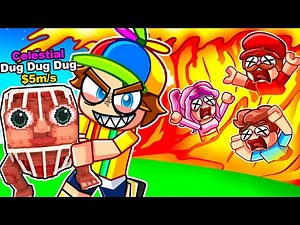 Escape a LAVA Tsunami For Brainrots...