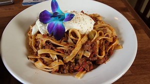 23K views · 238 reactions | Beautiful Pasta Bolognese, creative charcuterie, and a ribeye that's dry-aged for a month. Check out the incredible eats at this Upton spot. | Phantom Gourmet | Facebook