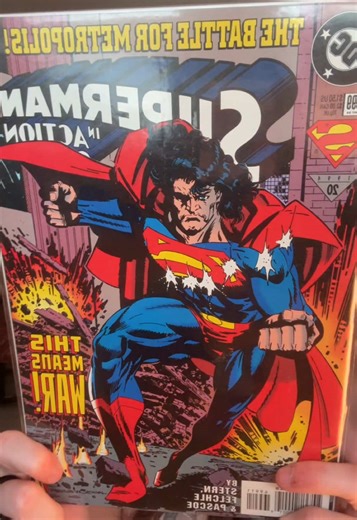 Exciting 90s Superman Comic Collection Unveiled!