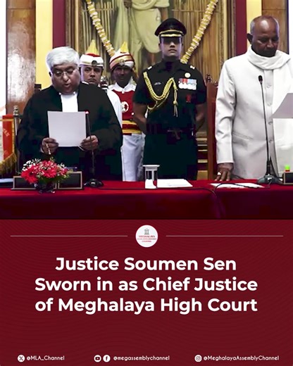 7.6K views · 140 reactions | Justice Soumen Sen has been sworn in as...