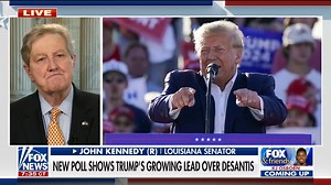 TRUMP VS DESANTIS: Senator John Kennedy (R-LA) reacts to the latest 2024 polling. | Fox & Friends
