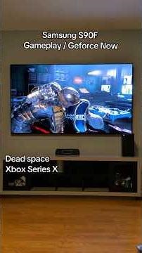 Samsung S90F OLED Gameplay And Geforce Now Performance Test #samsung #xboxseriesx #geforcenow #tech