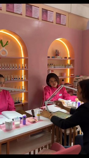 Training in progress! Stepping closer to my goal as a certified nail technician. Every stroke, every detail, I’m learning with passion and purpose. Can’t wait to glam up your nails soon! | Nailed It by Ana