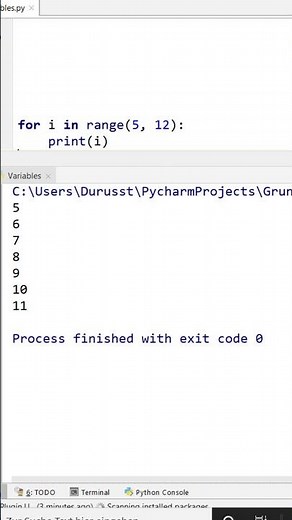 range function in Python #Shorts