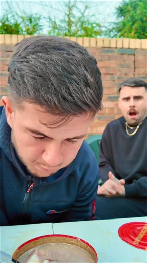 Part 2 of eating surstomming rotten fish #fish #fisherman #surströmming #challenge #reaction | Mitchyandmatty