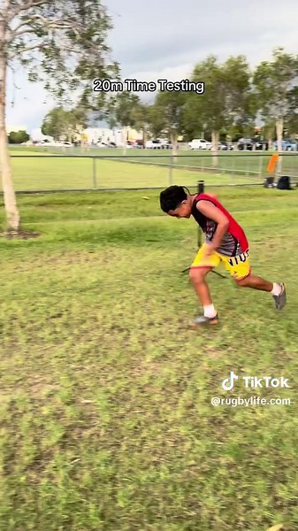20m Sprint Test: Rugby Skill Development