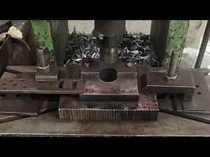 Power Press Working Live | Die And Punch Setting | Power Press Dies