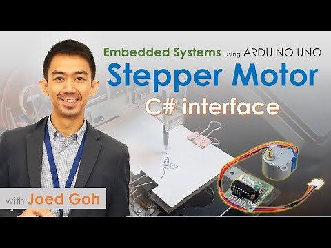 09 Stepper Motors interfaced with C# - CNC Drawing Machine | Embedded Systems Application