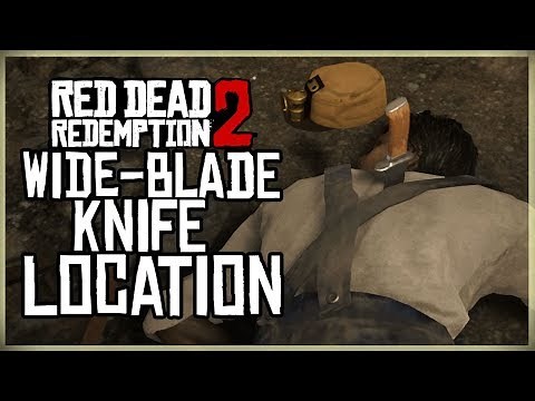WIDE-BLADE KNIFE LOCATION Red Dead Redemption 2 - Unique Collectible 626 RARE SECRET HIDDEN KNIFE