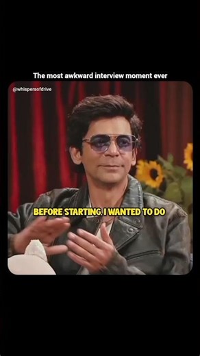 The most awkward interview moment ever...