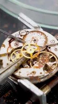 Restoring a Severely Rusted Luxury Watch
