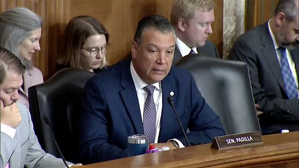 'Yes Or No?': Alex Padilla Gets Into Tense Exchange With FERC Nominee Over Trump's Senseless Assualt On Clean Energy During Senate Hearing