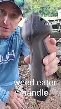 DIY Mud Motor Throttle Handle #shorts