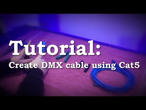 How to Make A DMX Cable | Tutorial
