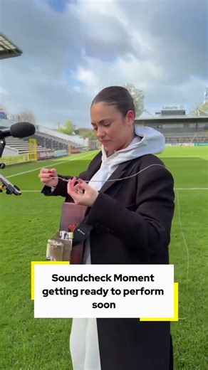 Allie Sherlock Soundcheck Moment #shorts