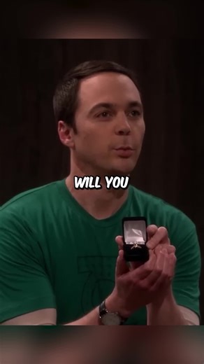 Sheldon Proposes to Amy: A Big Bang Theory Moment