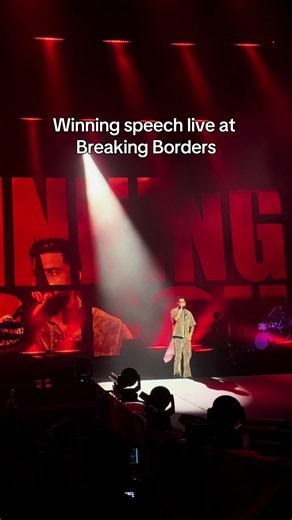 Karan Aujla winning speech live at Breaking Borders