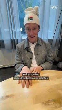 From South Africa to the Olympic world! 🎿✨🇿🇦