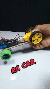making RC Remote Control Car #experiment #electrical #shorts