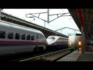 【新幹線YEAR2022】原色200系K47編成やまびこ E3系こまち＋E2系はやて 通過待ち 東北新幹線 郡山駅