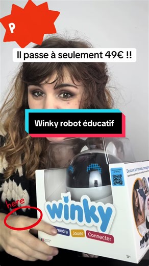 Winky robot éducatif #tiktokshopblackfriday #offresdenoel #roboteducatif #enfant #apprendreaprogrammer
