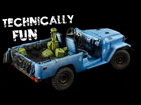 Let's Build The First Model From AK Interactive! Toyota Land Cruiser Technical 1/35