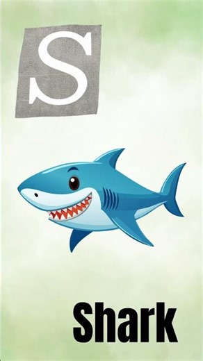 Letter S Phonics | Sun to Snake S Words #alphabetlearning #kidsvocabulary #shortsforkids