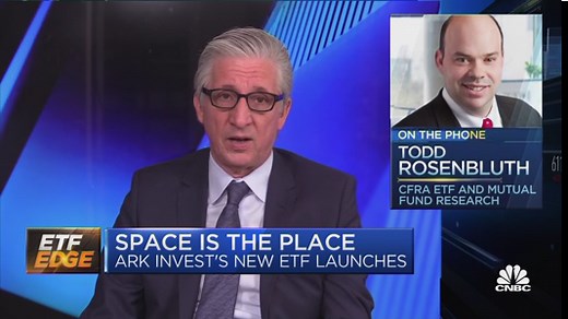 Ark Invest space ETF launches. Tracking the space trade