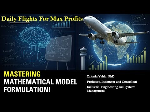 Mathematical Modeling Tutorial (Example 3) | بناء النماذج الرياضية لبحوث العمليات