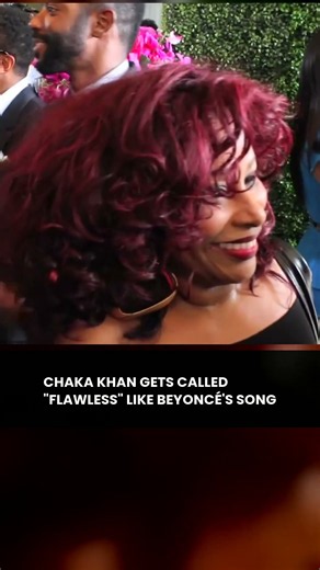 Chaka Khan Gets Called "Flawless" Like Beyoncé's Song #Shorts