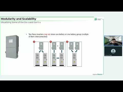 Inside the eSpire Nano: Compact C&I Energy Storage Explained | Webinar Replay
