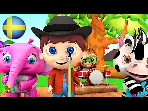 Sovandesmåkaniner | Svenska Barnsånger | Busigt Lärande | Barnmusik | Förskola Låtar | 3D Rim