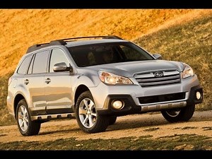 2013 Subaru Outback Start Up and Review 2.5 L Horizontally Opposed 4-Cylinder