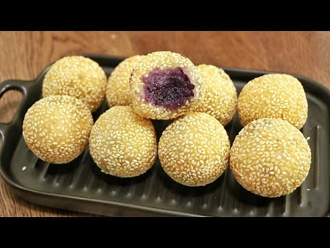 Ube Buchi Recipe | Buchi Recipe | Meryendang Pinoy Recipe
