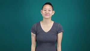 Watch how to sign 'can't see' in American Sign Language.